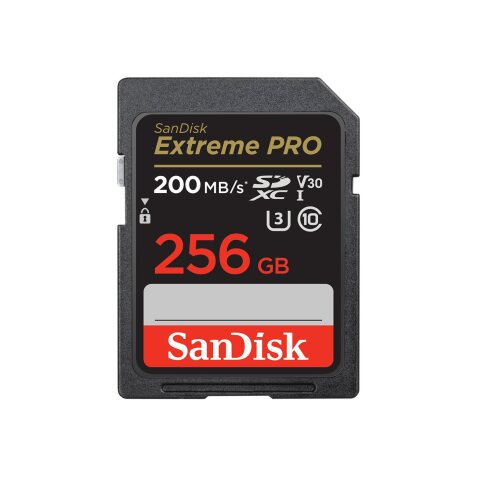 SanDisk Extreme PRO 256 Go SDXC UHS-I Classe 10