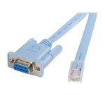 StarTech.com Câble console RJ45 vers DB9 de 1,8m pour routeur Cisco - M/F