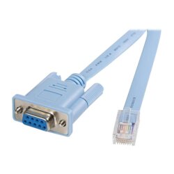 StarTech.com Câble console RJ45 vers DB9 de 1,8m pour routeur Cisco - M/F