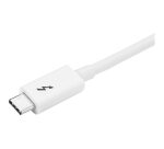 StarTech.com Câble Thunderbolt 3 Passif de 1 m, 20 Gbps, 100W PD, Vidéo 4K, Câble Thunderbolt, Compatible avec USB4/DP Alt Mode, Thunderbolt 4, USB 3.2/Type-C