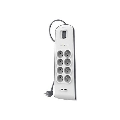 Belkin BSV804ca2M Blanc 8 sortie(s) CA 2 m