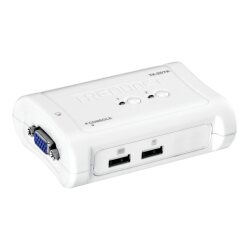 Trendnet TK-207K commutateur écran, clavier et souris Bleu