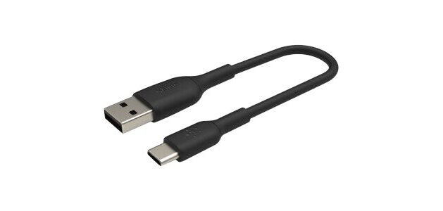 Belkin CAB001BT0MBK câble USB 0,15 m USB A USB C Noir