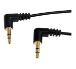 StarTech.com Câble audio stéréo Slim 3,5 mm à angle droit de 90 cm - M/M
