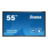iiyama T5562AS-B1 Écran d'affichage dynamique Écran plat interactif 138,7 cm (54.6") VA 500 cd/m² 4K Ultra HD Noir Écran tactile Intégré dans le processeur Android 8.0 24/7
