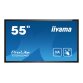 iiyama T5562AS-B1 Écran d'affichage dynamique Écran plat interactif 138,7 cm (54.6") VA 500 cd/m² 4K Ultra HD Noir Écran tactile Intégré dans le processeur Android 8.0 24/7