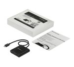 StarTech.com Adaptateur USB-C vers Double HDMI, Hub USB Type-C Multi-Moniteur MST, Double Extender / Splitter d'Affichage HDMI 4K 30Hz pour Ordinateur Portable, HDR, Câble Intégré Extra-Long - Windows Uniquement