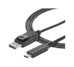StarTech.com CDP2DP146B câble vidéo et adaptateur 1,8 m USB Type-C DisplayPort Noir