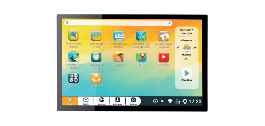 ORDISSIMO ART0418 tablette 4G 64 Go 25,6 cm (10.1") 4 Go Wi-Fi 5 (802.11ac) Android 10 Noir