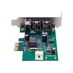 StarTech.com Carte adaptateur PCI Express vers 3 ports FireWire - Faible encombrement - 800 et 400