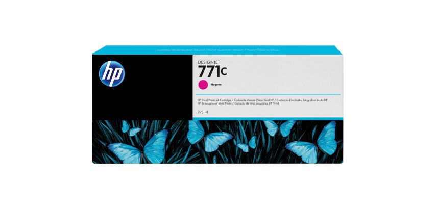 HP 771C cartouche d'encre DesignJet magenta, 775 ml