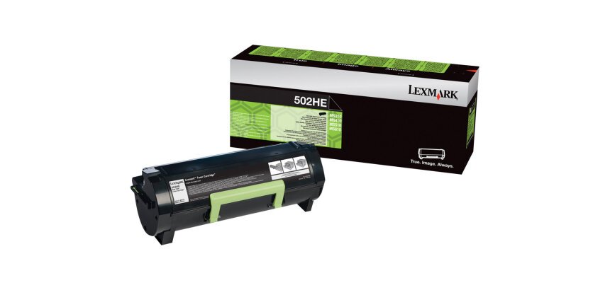 Lexmark 502HE - High Yield - black - original - toner cartridge - Lexmark Corporate
