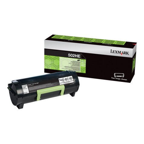 Lexmark 502HE - High Yield - black - original - toner cartridge - Lexmark Corporate