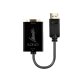 Lindy 41006 câble vidéo et adaptateur 0,15 m VGA (D-Sub) DisplayPort Noir