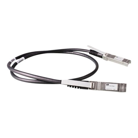 HPE X240 10G SFP+ 1.2m DAC câble InfiniBand et à fibres optiques 1,2 m SFP+ Noir