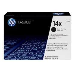 HP 14X - à rendement élevé - noir - original - LaserJet - cartouche de toner (CF214X)