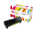 Toner remanufacturé OWA - haute capacité - Noir - pour LEXMARK 50F2U00, 50F2U0E