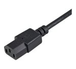 StarTech.com Rallonge Électrique de 1m, C14 à C13, 10A 125V, 18AWG, Rallonge de Cordon d'Alimentation pour Ordinateur, Câble d'Alimentation CA IEC-320-C14 à IEC-320-C13 pour Alimentation Électrique, UL Listed