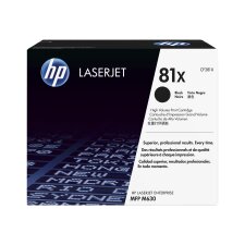 HP 81X toner LaserJet noir authentique grande capacité