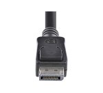 StarTech.com Câble DisplayPort 1.2 de 5 m - Câble DisplayPort Certifié VESA 4K x 2K Ultra HD - Câble DP à DP pour Moniteur - Cordon Vidéo/Affichage DP - Connecteurs DP à Verrouillage