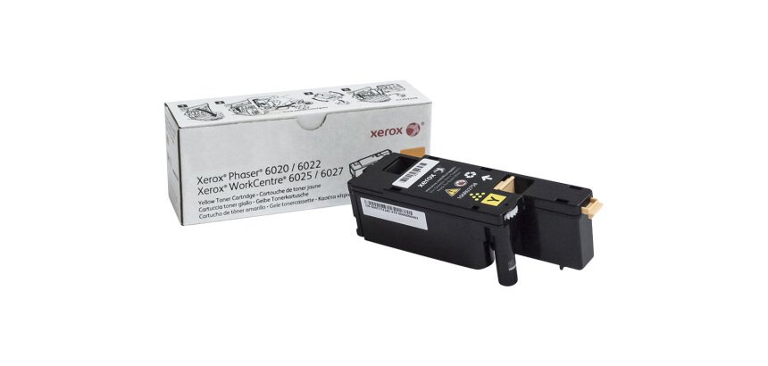 Xerox WorkCentre 6027 - jaune - original - cartouche de toner