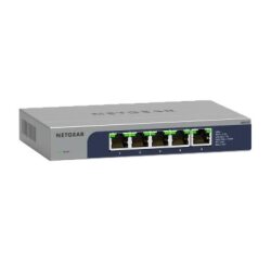 NETGEAR MS105-100EUS commutateur réseau Non-géré 2.5G Ethernet (100/1000/2500) Connexion Ethernet, supportant l'alimentation via ce port (PoE) 1U