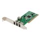 StarTech.com Carte Adaptateur PCI vers 4 Ports FireWire400 1394a 6 Broches