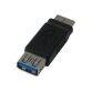 MCL USB3-AF/AHBMO changeur de genre de câble USB 3.0 A USB 3.0 Micro B Noir