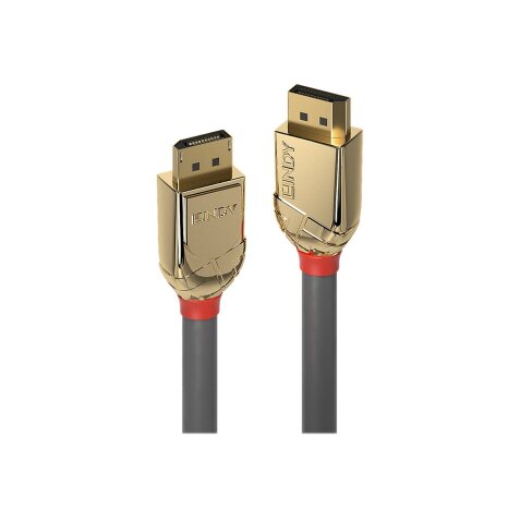 Lindy 36292 câble DisplayPort 2 m Or