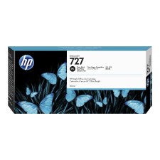 HP 727 cartouche d'encre DesignJet noire photo, 300 ml