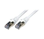 MCL FCC6BM-20M/W câble de réseau Blanc Cat6 F/UTP (FTP)