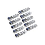 StarTech.com Module SFP GBIC compatible Cisco GLC-LH-SMD - Transceiver 1000BASE-LX/LH - Paquet de 10