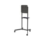 Neomounts NS-M1250BLACK Support au sol pour écran 37-70" - rotatif - étagère multimédia incluse