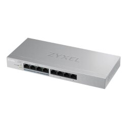 Zyxel GS1200-8HP v2 Géré Gigabit Ethernet (10/100/1000) Connexion Ethernet, supportant l'alimentation via ce port (PoE) Gris