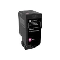 Lexmark 74C2SME Cartouche de toner 1 pièce(s) Original Magenta