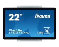 iiyama ProLite TF2215MC-B2 écran plat de PC 54,6 cm (21.5") 1920 x 1080 pixels Full HD LED Écran tactile Multi-utilisateur Noir