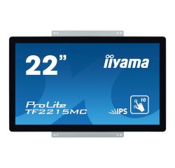 iiyama ProLite TF2215MC-B2 écran plat de PC 54,6 cm (21.5") 1920 x 1080 pixels Full HD LED Écran tactile Multi-utilisateur Noir