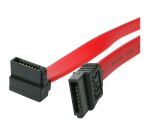 StarTech.com Câble SATA Serial ATA - 46 cm - 18 pouces - Rouge - 1 Connecteur Angle Droit Coudé