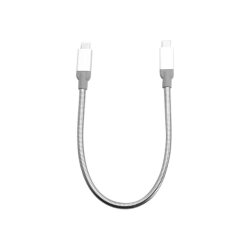 Verbatim Câble de synchronisation et de charge USB-C à USB-C USB 3.1 GÉN 2 de en acier inoxydable de 30 cm