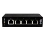 StarTech.com Switch Gigabit Ethernet industriel non géré à 5 ports - Commutateur GbE à montage mural / sur rail DIN