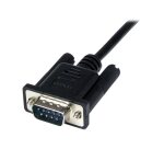 StarTech.com Câble Null Modem Croisé Série RS232 DB9 2 m - Noir