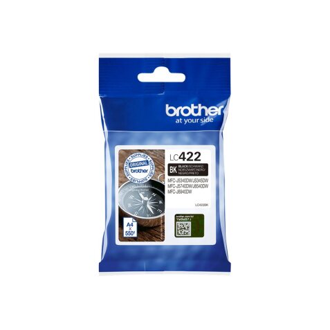 Brother LC422 - noir - original - cartouche d'encre