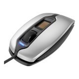 CHERRY MC 4900 Souris filaire, capteur empreinte digitale, noir/argent, USB
