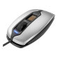 CHERRY MC 4900 Souris filaire, capteur empreinte digitale, noir/argent, USB