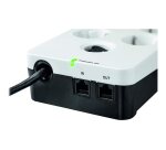 Eaton PB8TUD protection surtension Noir, Blanc 8 sortie(s) CA 220 - 250 V 1,5 m