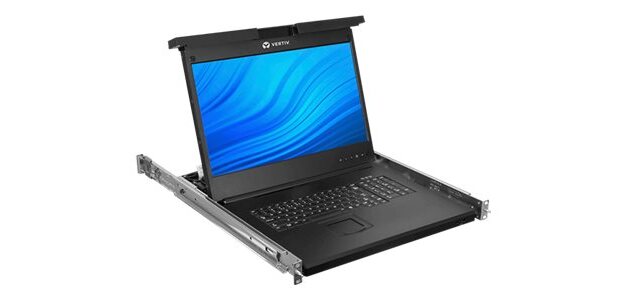 Vertiv Avocent Console LCD de 19" rackable, clavier USB, 2 Pass USB, français