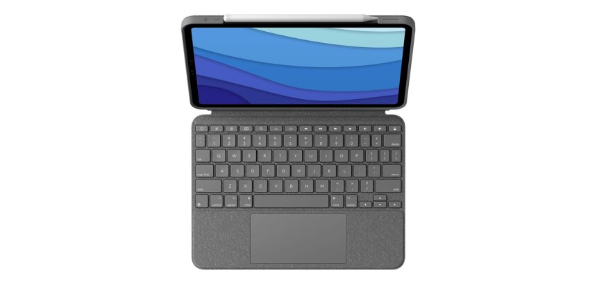 Logitech 920-010211 clavier pour tablette QWERTY Espagnole Smart Connector Gris