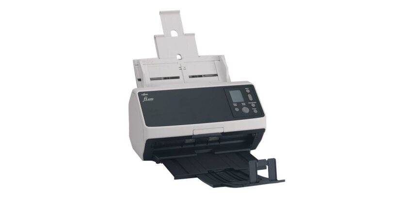 Ricoh fi-8190 Numériseur chargeur automatique de documents (adf) + chargeur manuel 600 x 600 DPI A4 Noir, Gris