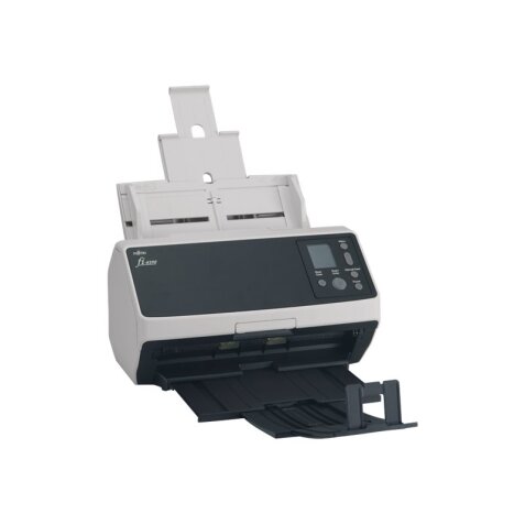 Fujitsu fi-8190 ADF + Scanner mit manueller Zuführung 600 x 600 DPI A4 Schwarz, Grau