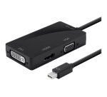 DLH Adaptateur mini DisplayPort vers HDMI / DVI / VGA